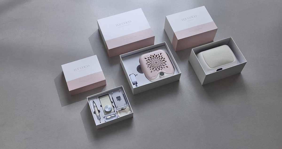 箱に入ったILY COCOの機器